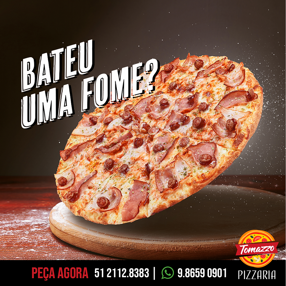 Social Media Pizzaria Tomazzo Pizzaria