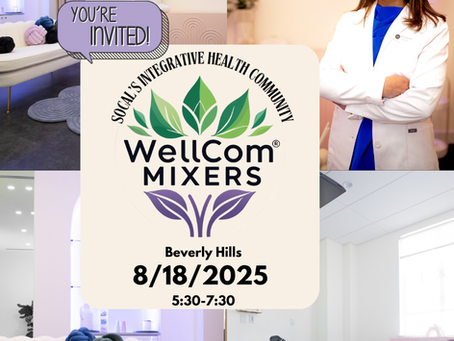 Where Health Meets Connection: The Wellcom Mixer Arrives in Beverly Hills