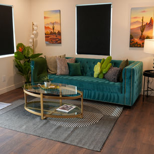 Cozy living room in Cactus Home in Cottonwood, Arizona
