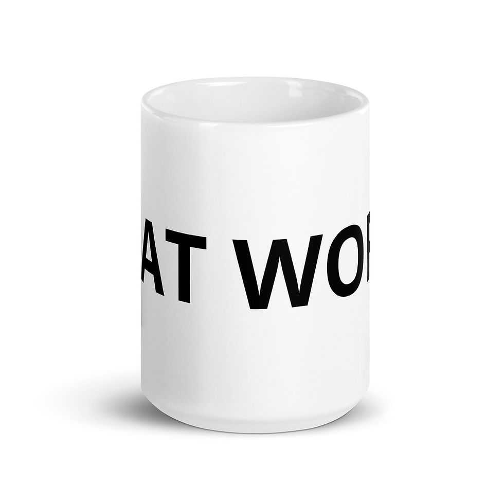 Thumbnail: THAT WORK White Gloss Mug