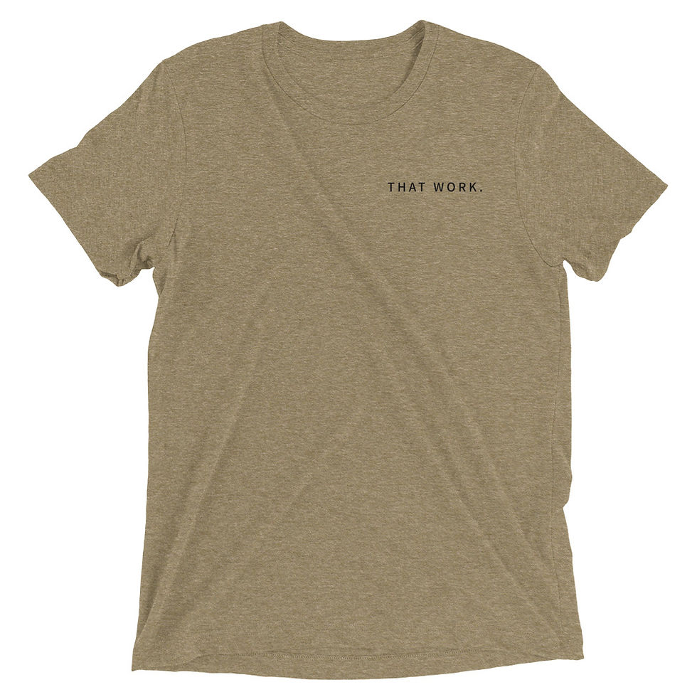 Thumbnail: THAT WORK Unisex Tri-Blend  Tee
