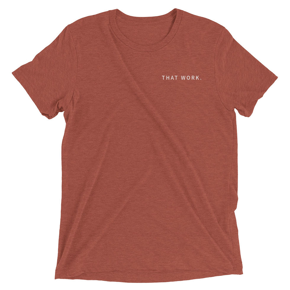 Thumbnail: THAT WORK Unisex Tri-Blend Tee