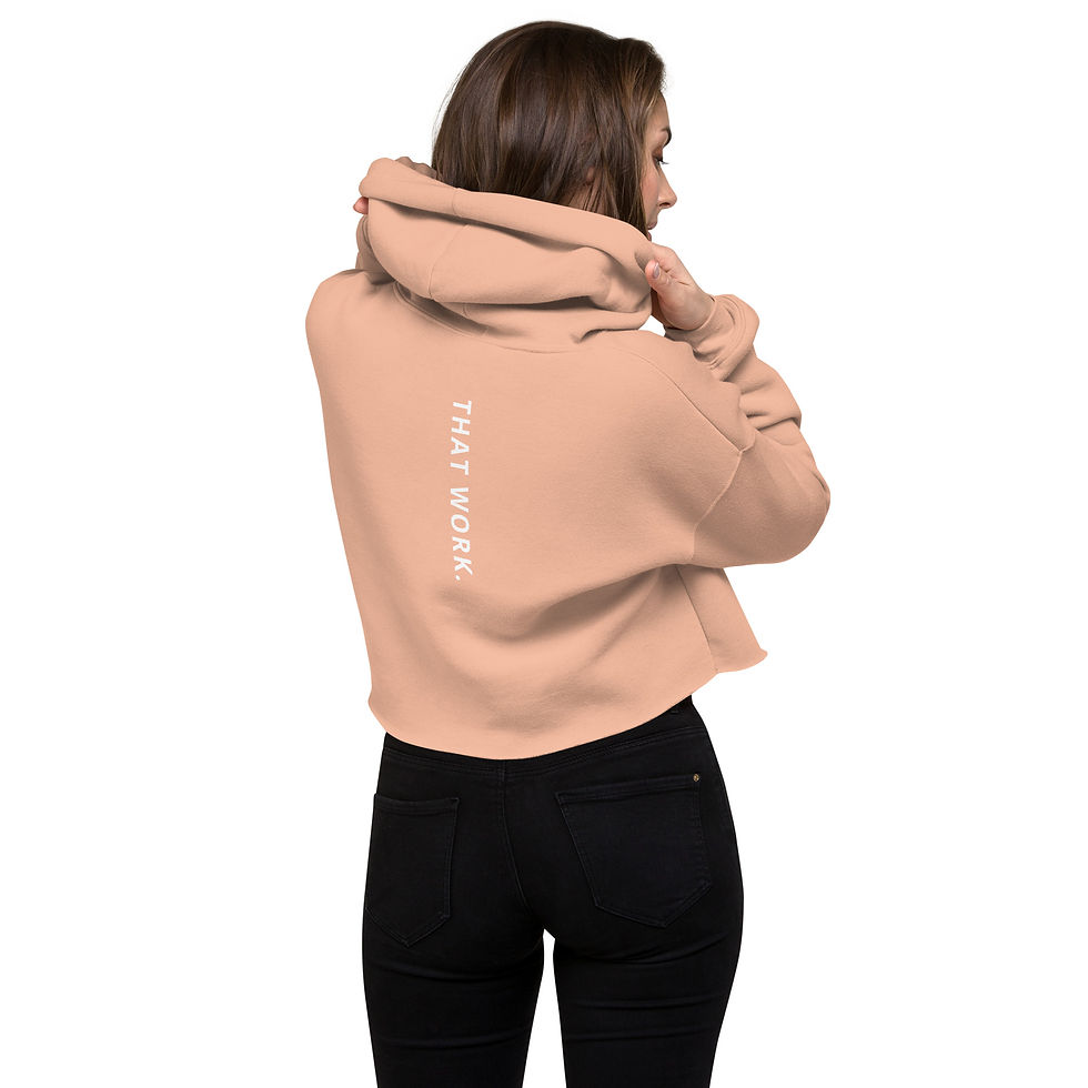 Thumbnail: Women's THAT WORK Crop Hoodie
