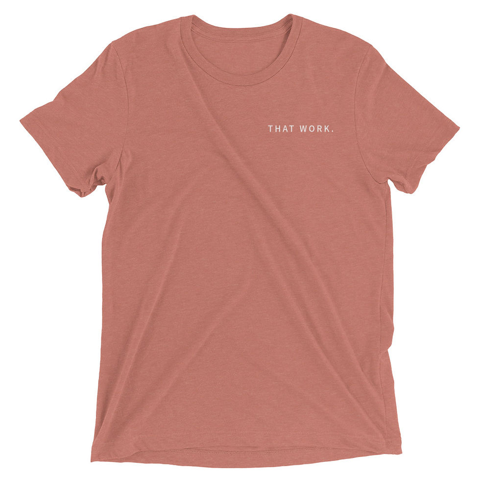 Thumbnail: THAT WORK Unisex Tri-Blend Tee