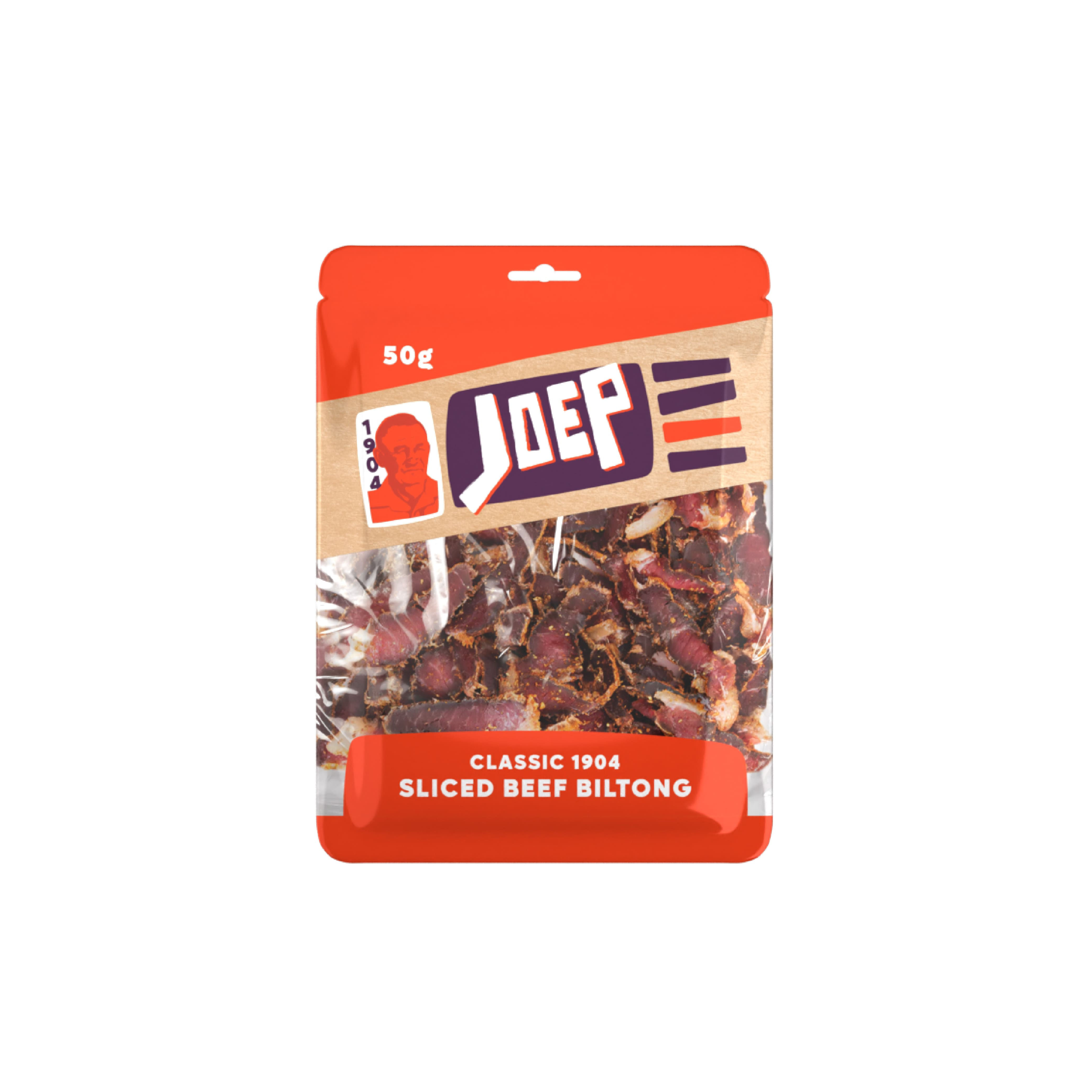 Joep Sliced Beef Biltong 50g