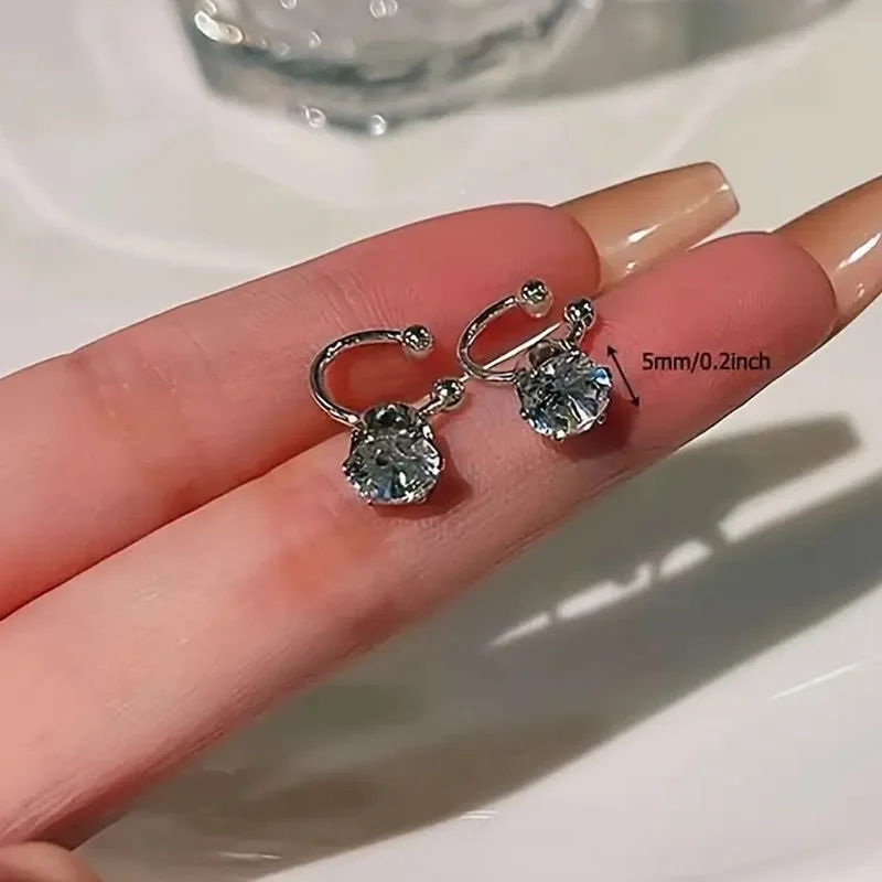 Thumbnail: The Solitaire Crystal Ear Cuff