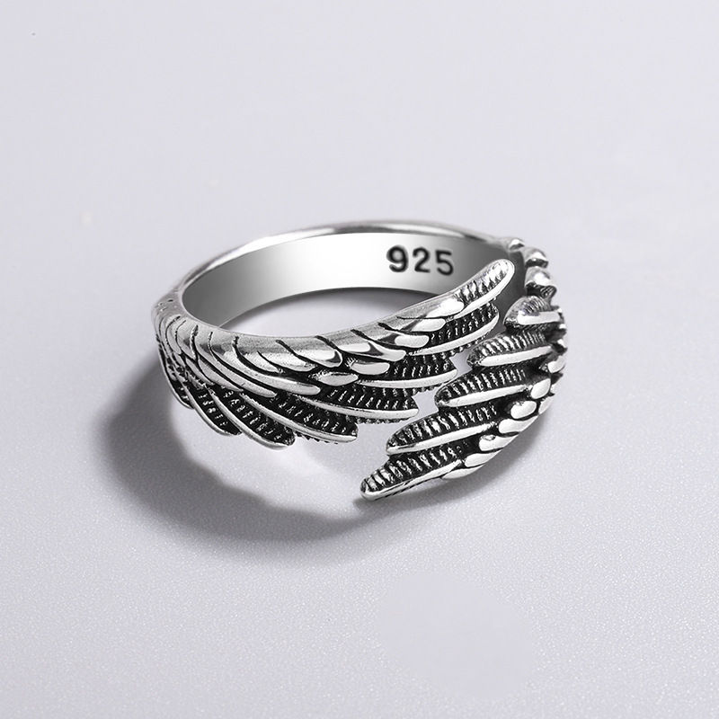 Thumbnail: The Guardian Angel Wing Ring