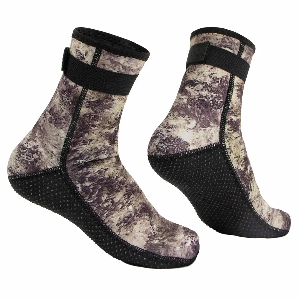 3mm Neoprene Water Socks Diving Sock Anti-Slip Wetsuit Shoes Footwear Fin Sand