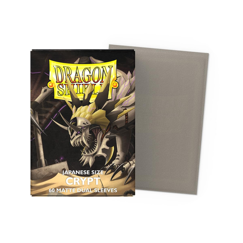 CRYPT Japanese Size Dragon Shield Dual Matte Sleeves | Collectors