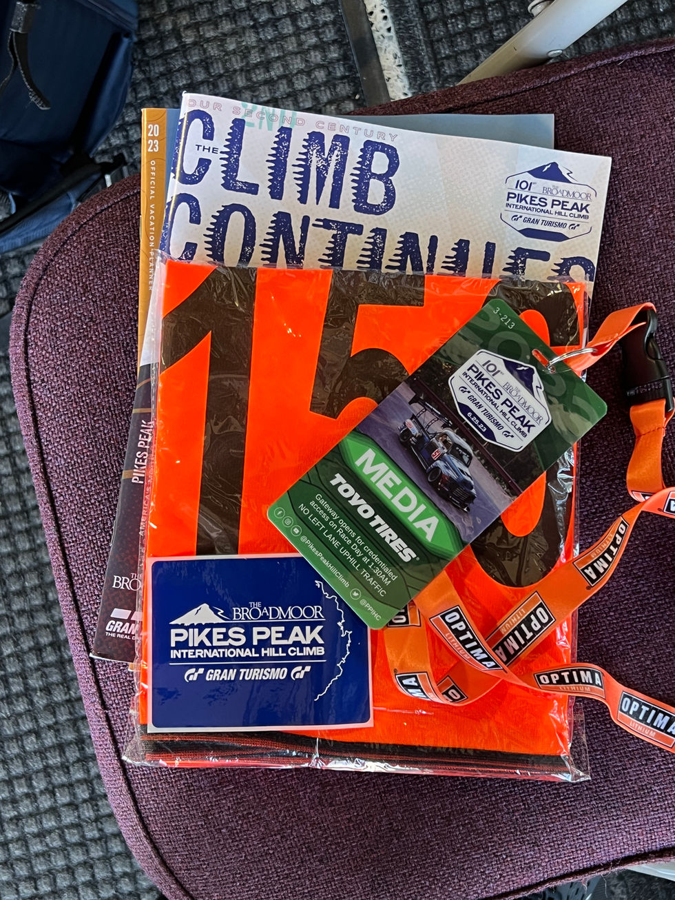 Press Pass Pikes Peak International Hill Climb '23