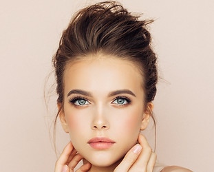 Visage apaisé et serein