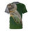 Thumbnail: Men, Green Cat Snake baby Tee by Crawly T-Shirts