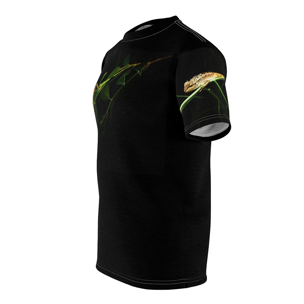 Thumbnail: Man, Mantis, Rhombodera on the leaf Tee by Crawly T-Shirts