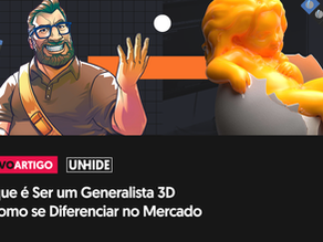 O que é Ser um Generalista 3D e Como se Diferenciar no Mercado