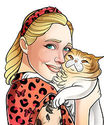 desenho-de-gato-fofo