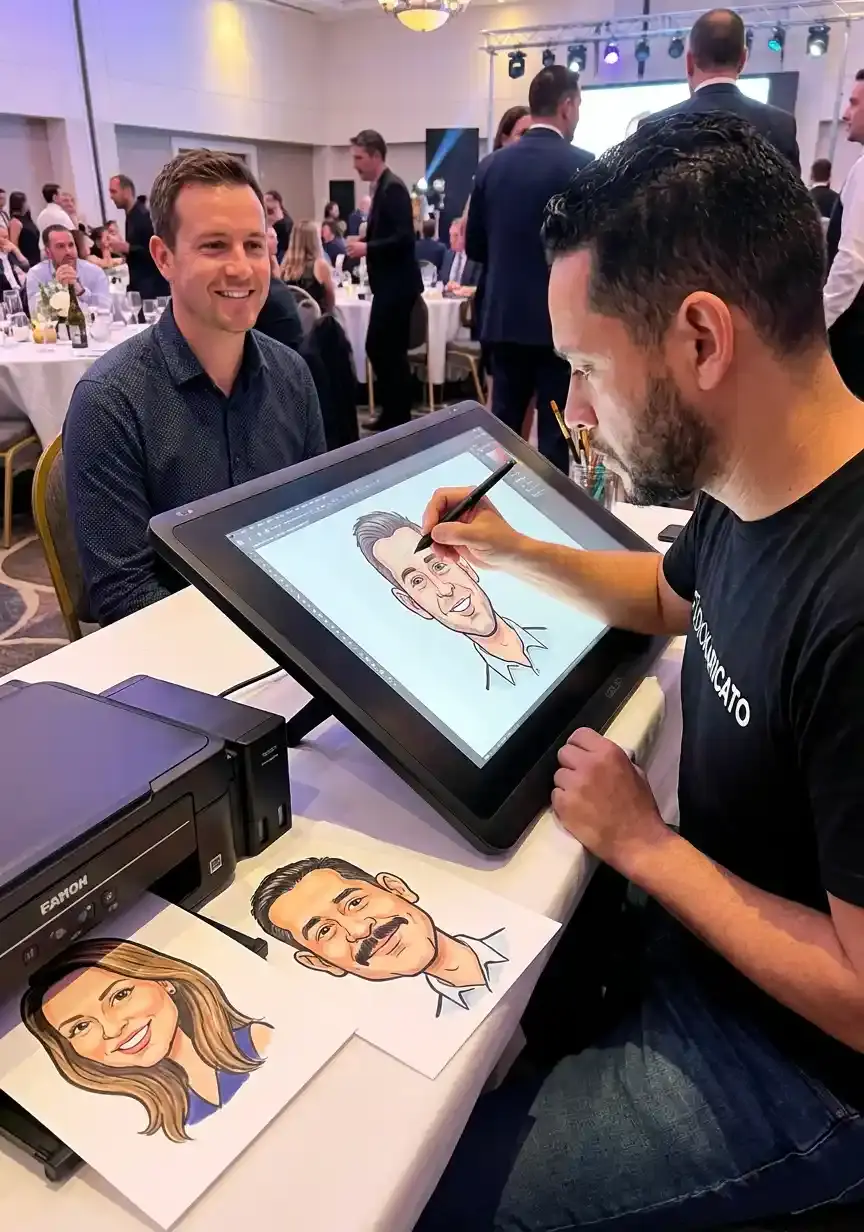 Caricaturista para eventos sp