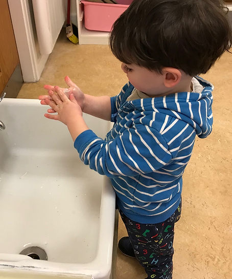 NEW -Drop Down My First Day Encouraging Personal Hygiene