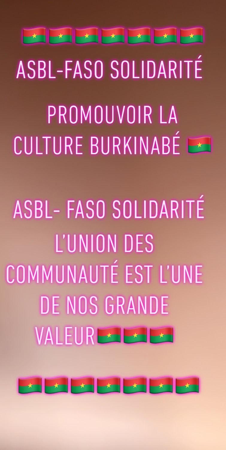 Photo du rédacteur: Asbl faso solidarité