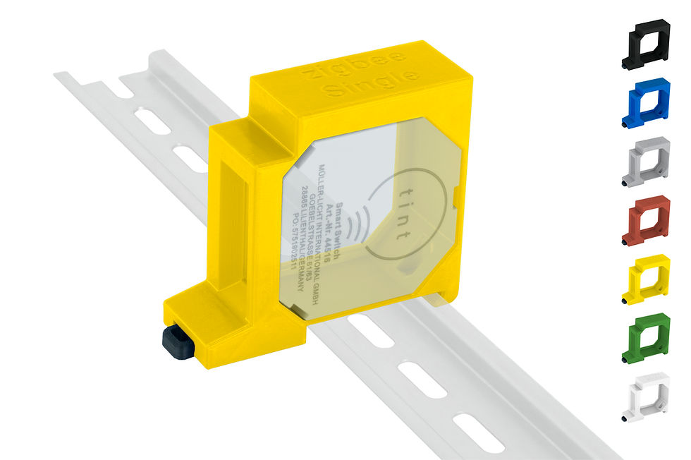 Miniaturbild: Hutschienenhalter "Single" für Zigbee Mini-Aktor
