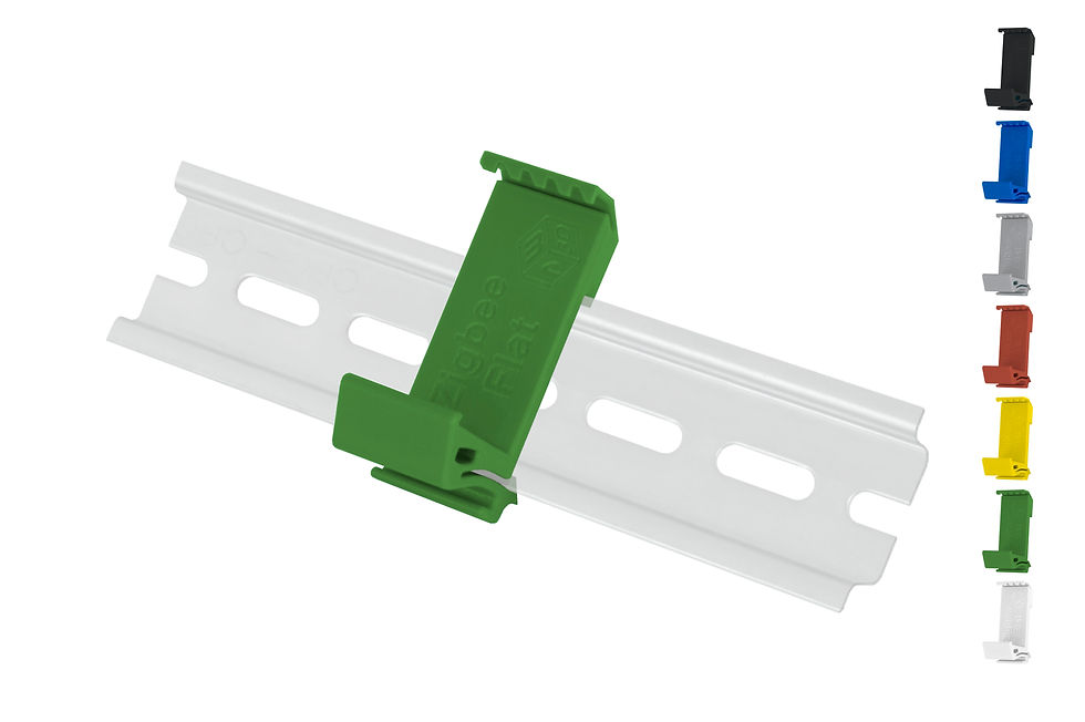 Miniaturbild: Hutschienenhalter "Flat" für Zigbee Mini-Aktor