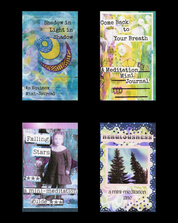 Mini Meditation Zine Cover Collection