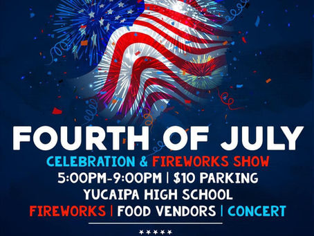 Yucaipa 4th of July Fireworks