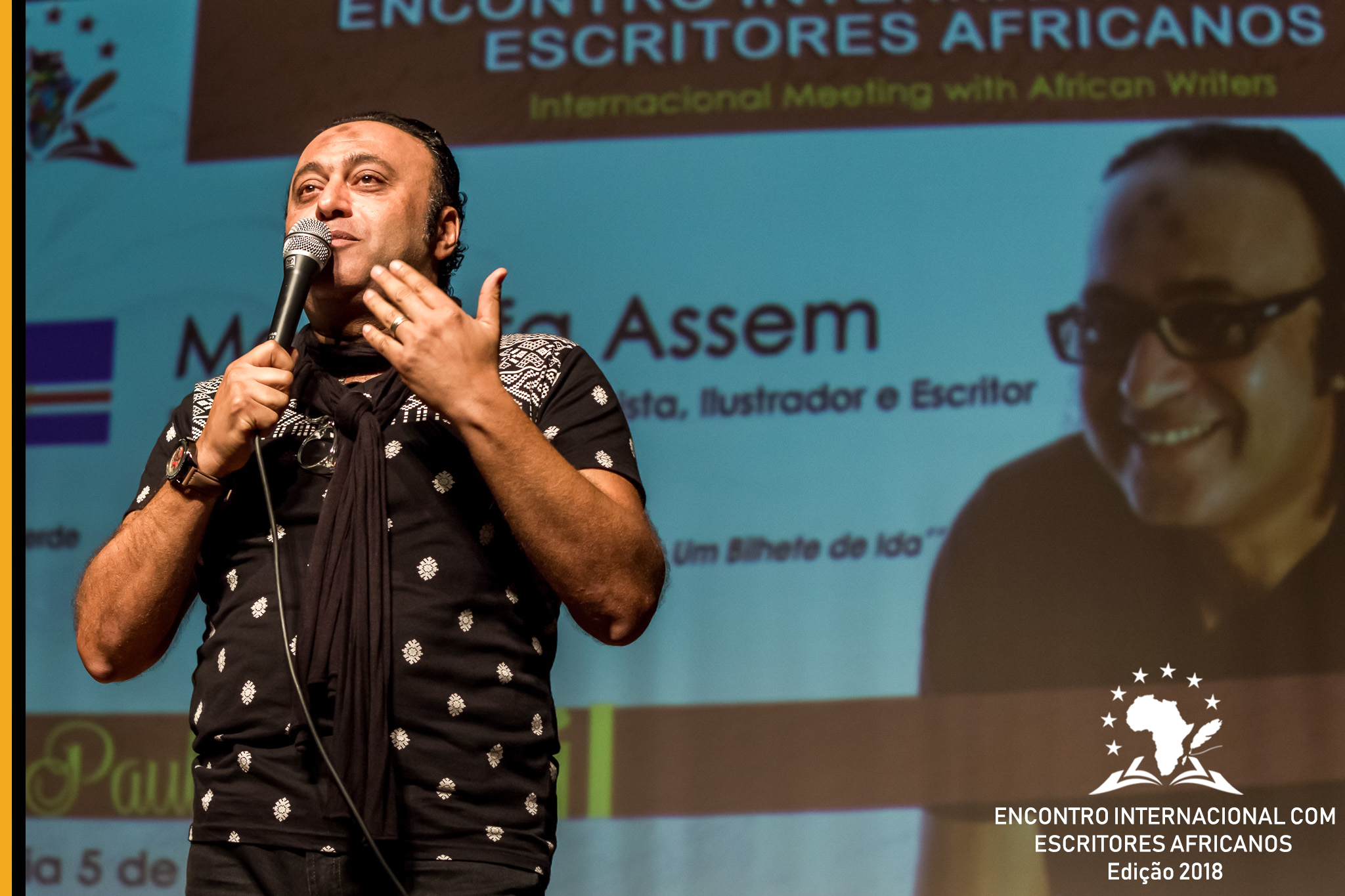 Palestra com Moustafa assem