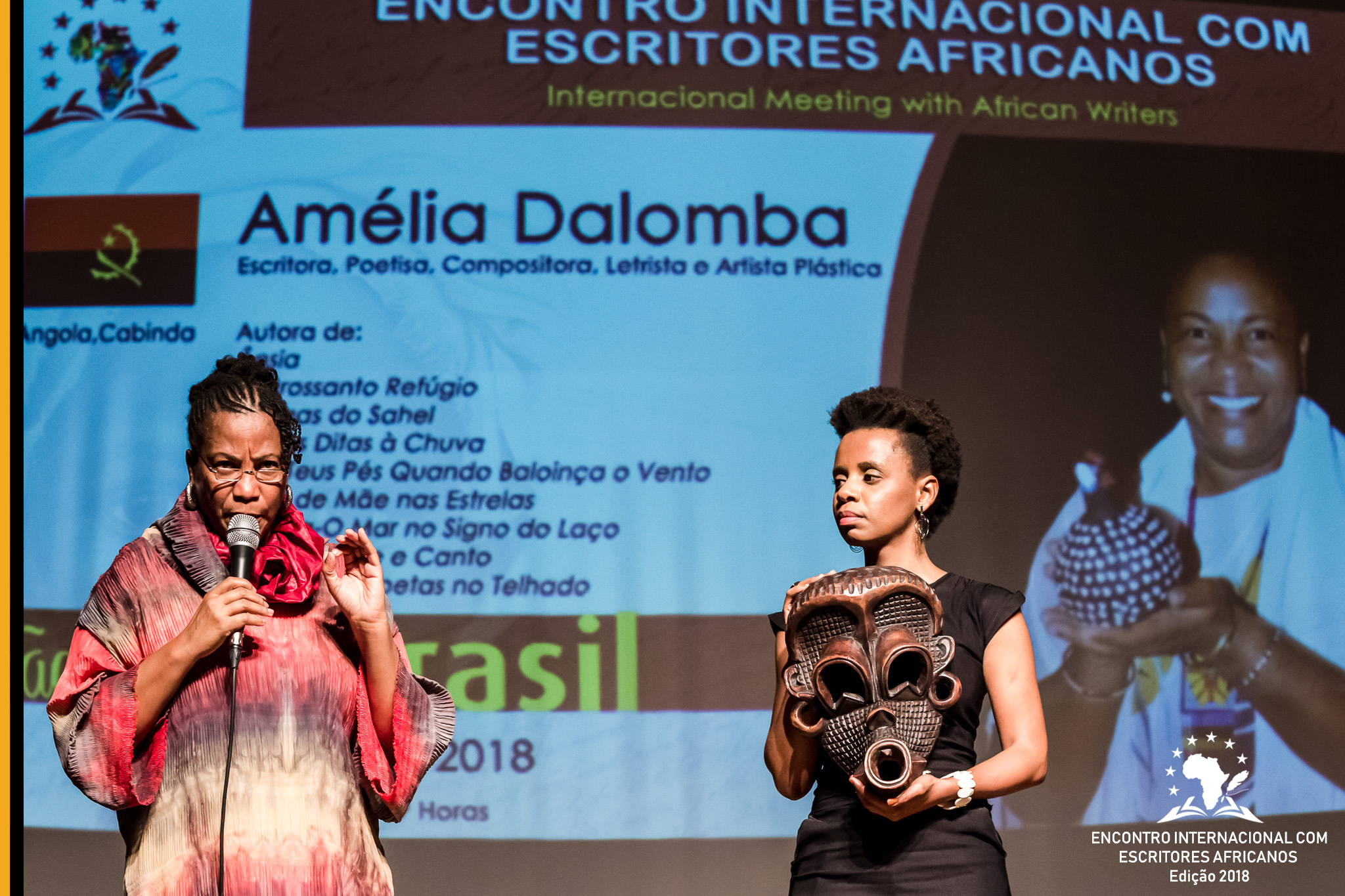 Palestra com Amélia Dalomba