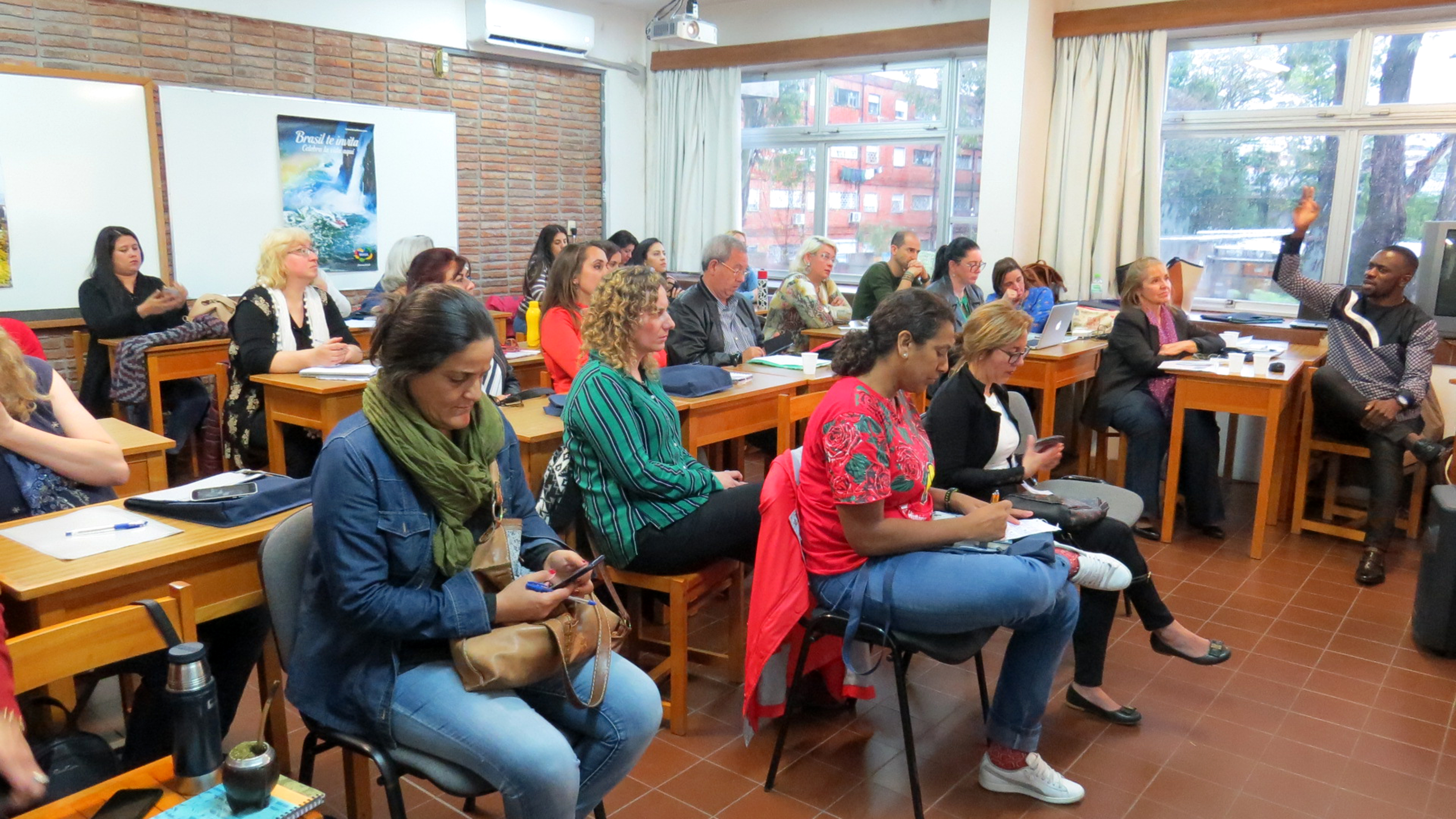 Curso para Professores em Montevideu, Uruguai