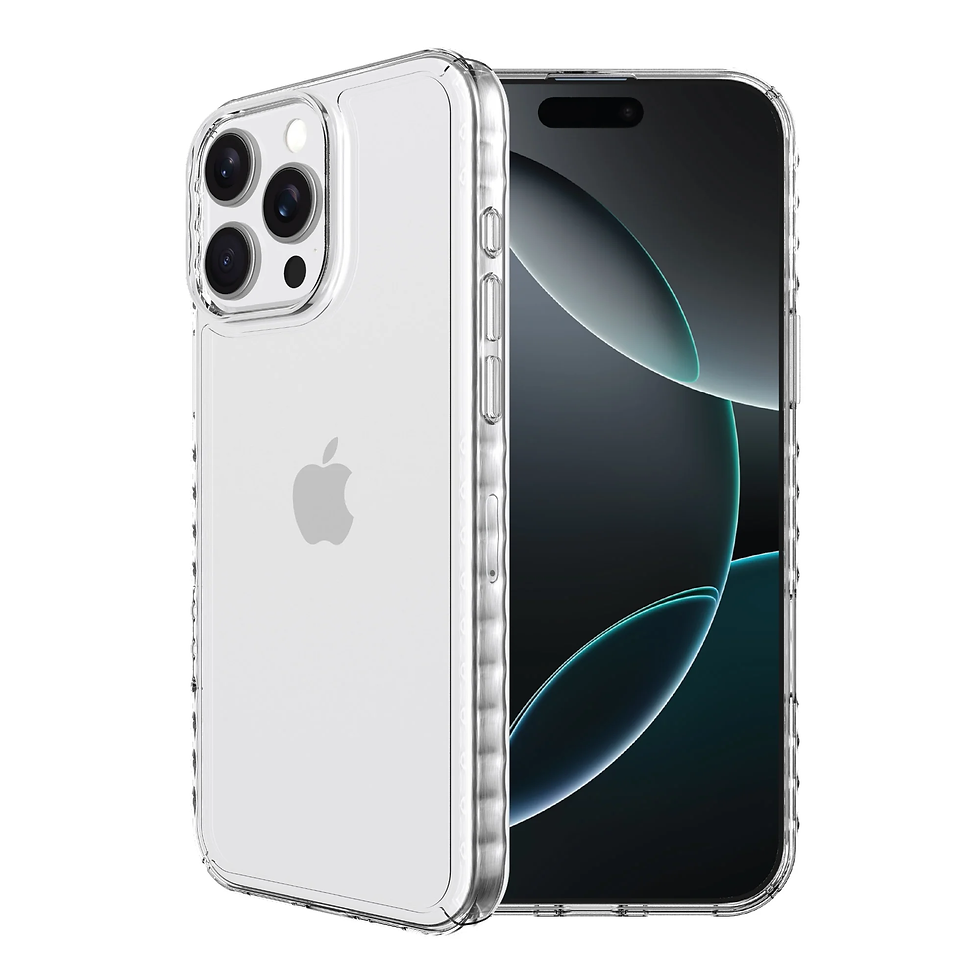 Thumbnail: Protective Gel Phone Case for Iphone 16 Pro Max - Clear