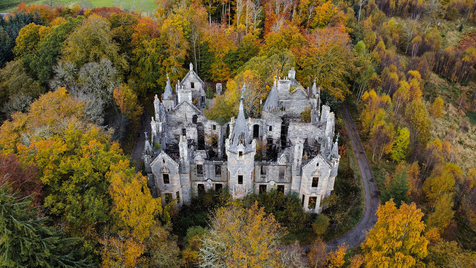 Abandoned castle