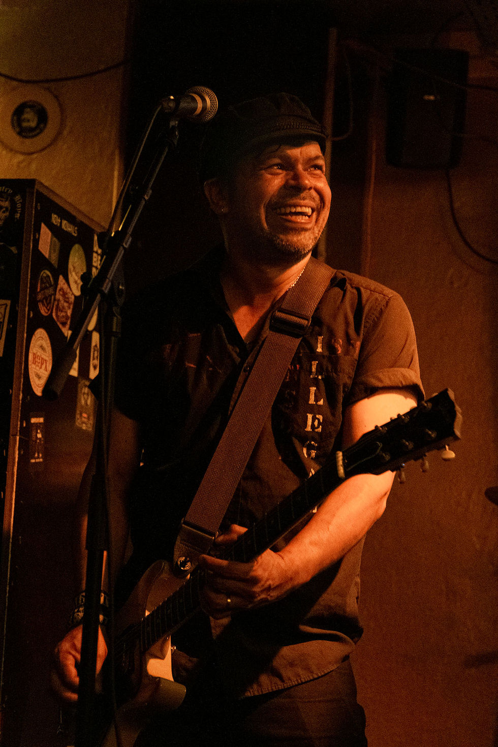 Live concert in Chur, Beer Box, Switzerland