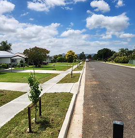 Denman Turf Nature Strip Installation