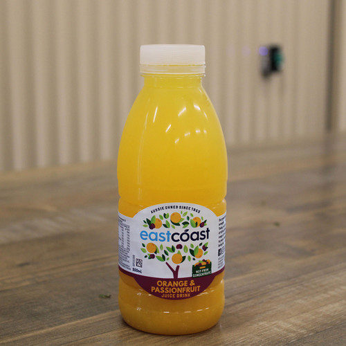 East Coast Juice Orange and Passionfruit Drink Oakville Harvest