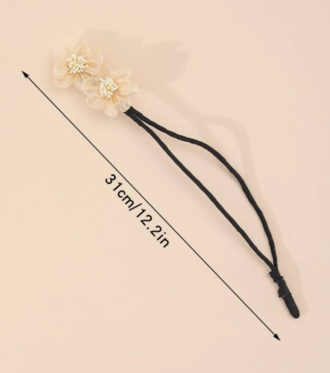 Miniatura: 1 Pieza Diseñador De Tocado De Cabello De Flor Para Damas, Adecuado Para Uso Dia