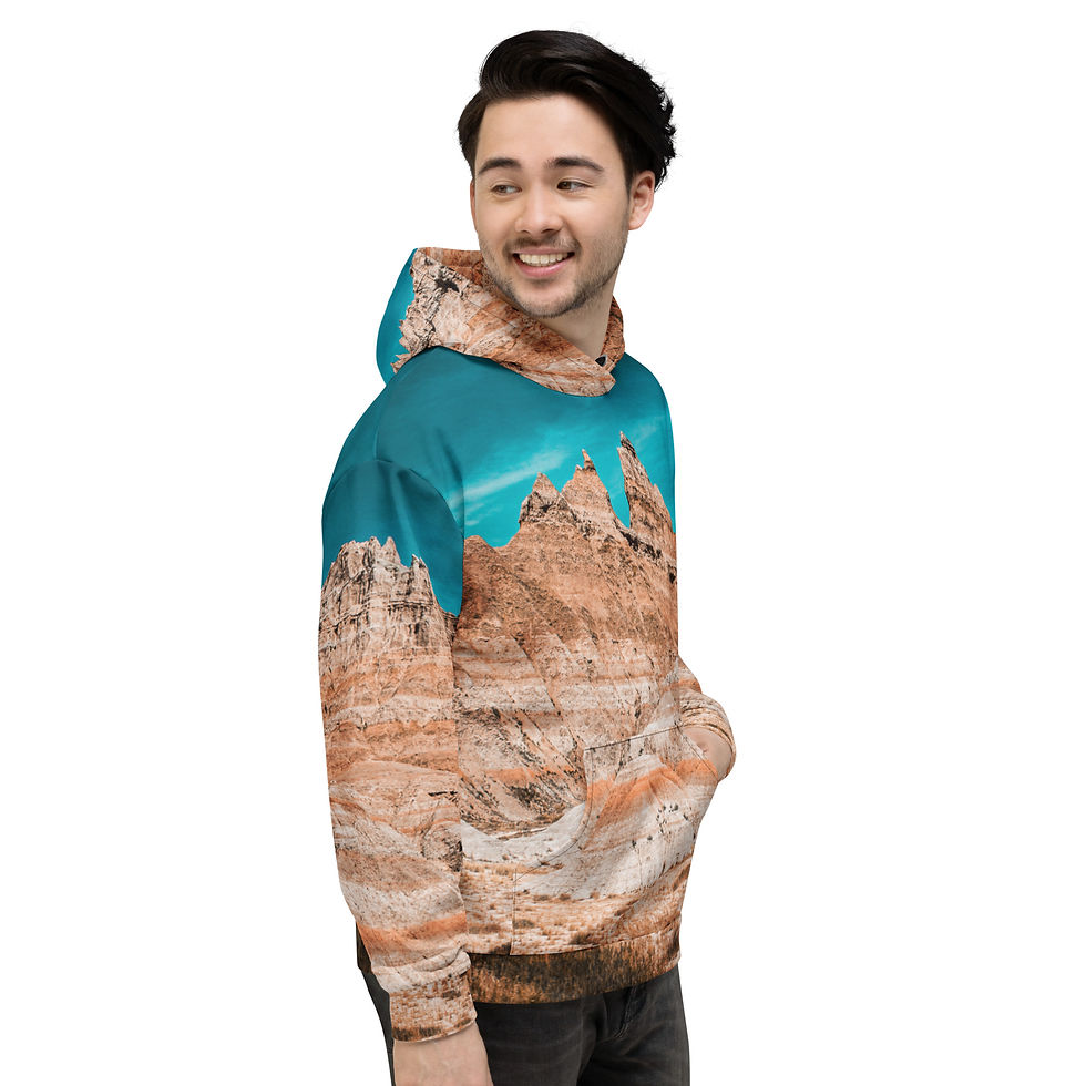 Thumbnail: Turquoise Sky Unisex Hoodie
