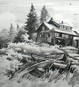 Pencil Landscape
