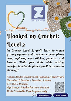 “Poster introducing a fashion design Level 2 course focusing on advanced design techniques.”