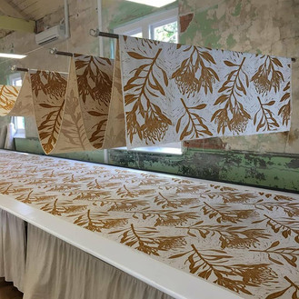 Screen Printed Fabric