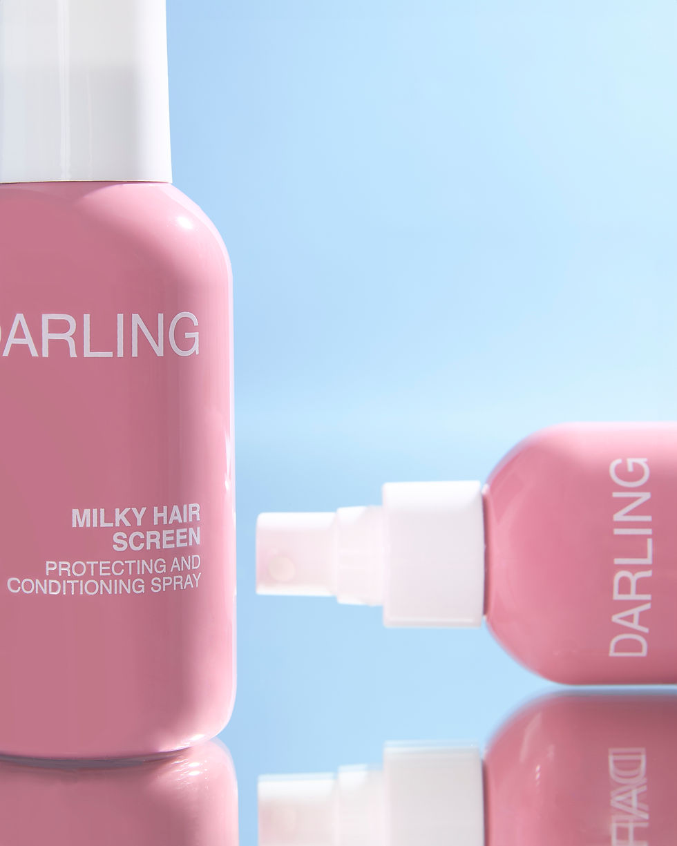Thumbnail: darling milky hair screen, leave in, heat protection, hair