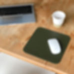 Mousepad Olive - Grüne Mausmatte