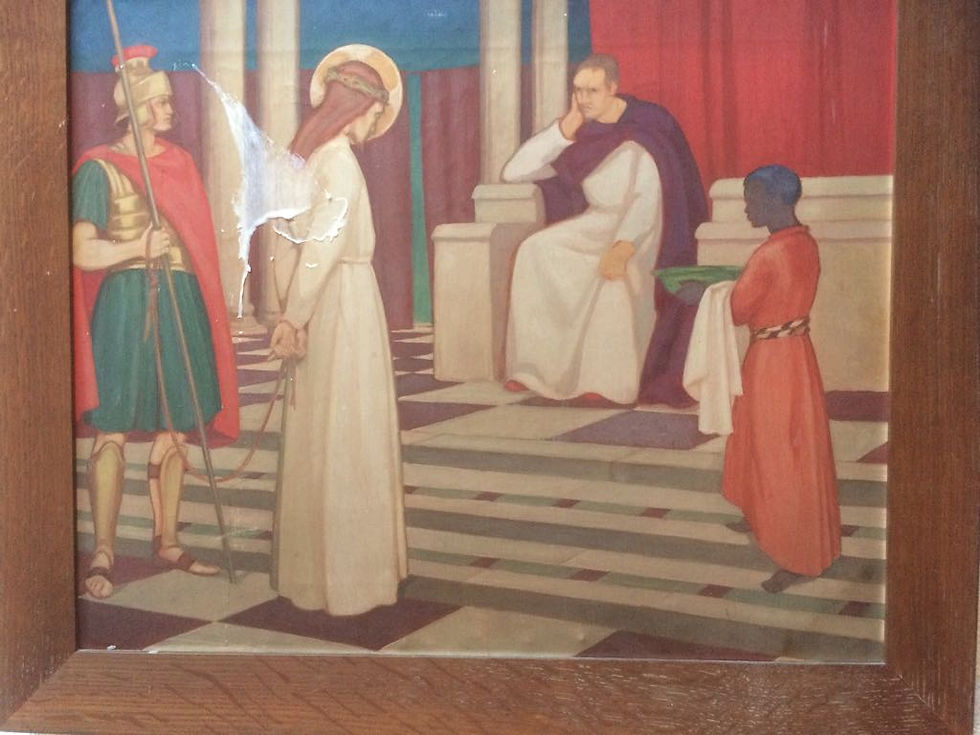 Jesus is condemned to death