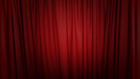 cortina da cabine de fotos  - foto real