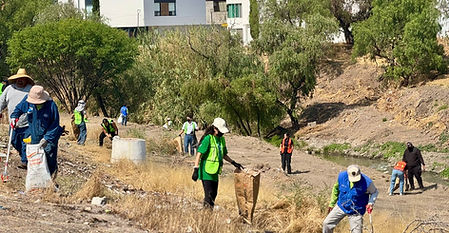 MÁS DE 7 MIL 600 TONELADAS DE RESIDUOS SE HAN RETIRADO DEL RÍO SAN PEDRO ESTE AÑO