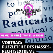 Vortrag Puzzleteile des Hasses-Rechtsextreme Radikalisierung