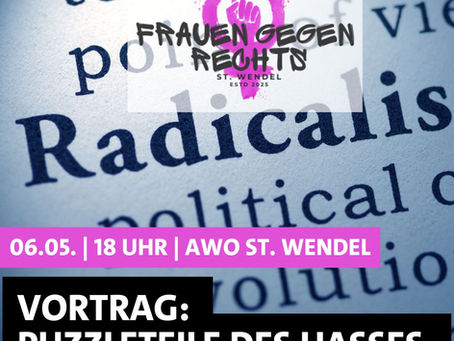 Vortrag Puzzleteile des Hasses-Rechtsextreme Radikalisierung