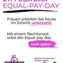 27. Februar - Equal Pay Day