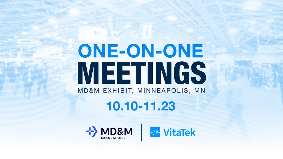 MD&M In-Person Meetings