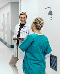Vita Group Sales Force interacts with a doctor.