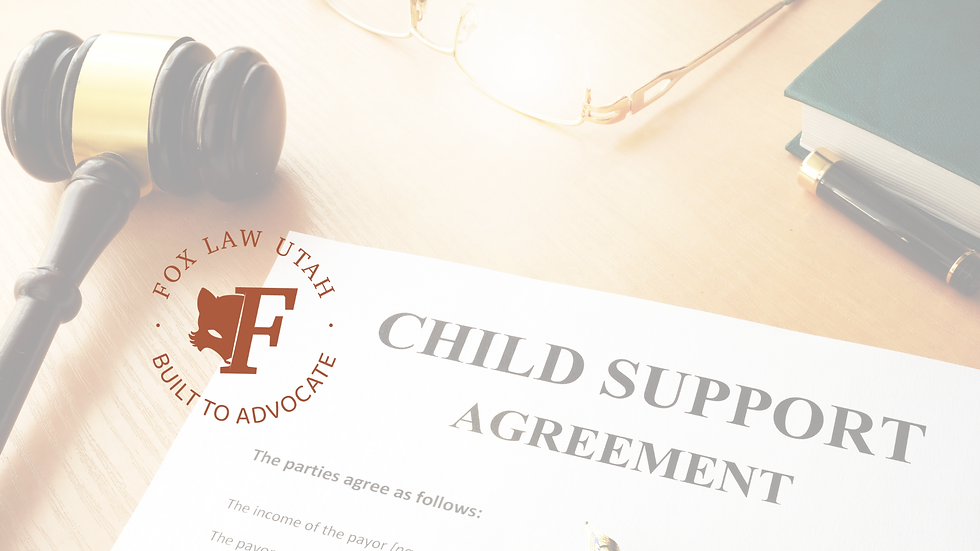 Utah's New Child Support Law: Ongoing Child Care Payments Now Required